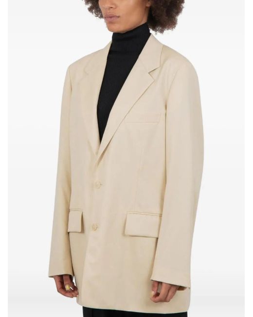 Auralee Natural Wool Blazer