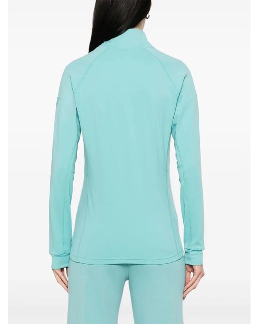 Rossignol Blue Zip-Up Sweatshirt