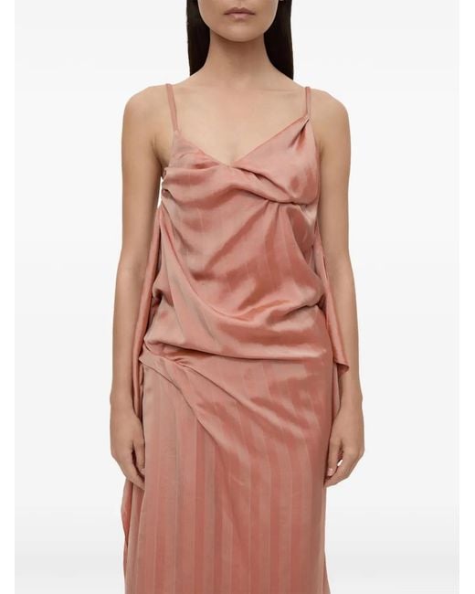 Christopher Esber Pink Kacere Maxi Dress