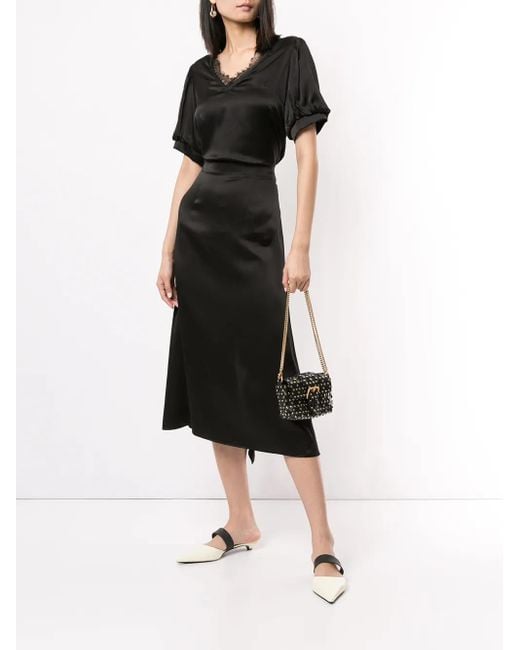 Macgraw Black Shadow Blouse