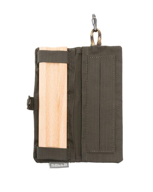 Satta Gray Ripstop Rolling Pouch