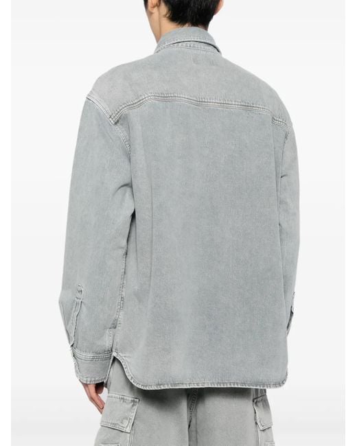 Agolde Gray Axel Shirt for men