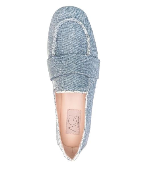 Agl Attilio Giusti Leombruni White Marienne Loafers