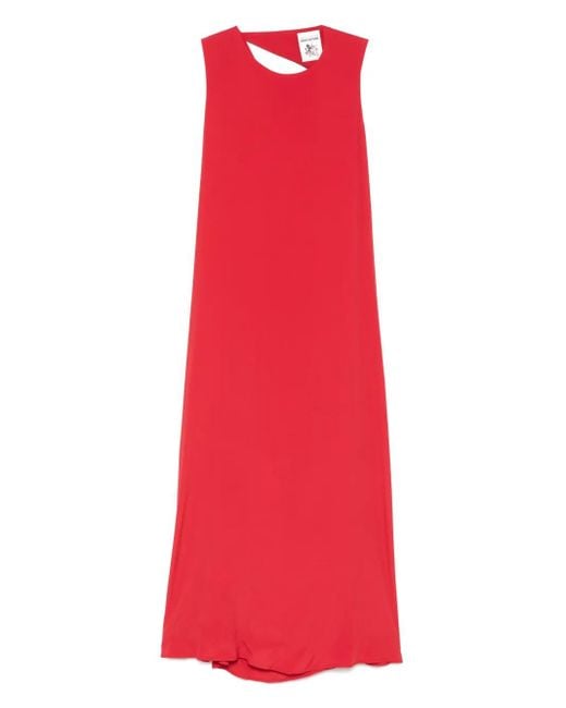 Robe Longue Nerea Semicouture en coloris Red