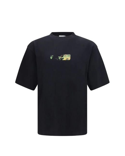 Off-White c/o Virgil Abloh Blue Spices Arrow Skate T-Shirt for men