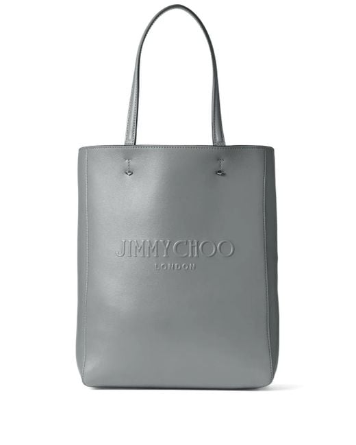 Jimmy Choo Gray Medium Lenny Tote Bag for men