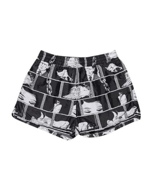 Enfants Riches Deprimes Black Diary Print Swim Shorts for men