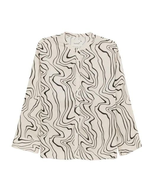 Bambah White Linen Shirt