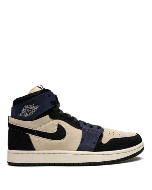 Nike Blue Air Jordan 1 Zoom Leather High-top Trainers