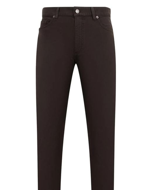 Zegna Black Slim-Fit Roccia Jeans for men