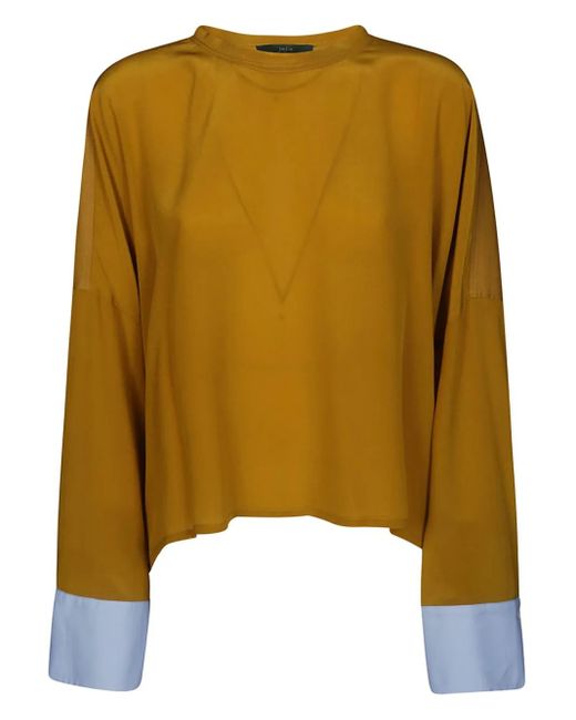 Jejia Yellow Long Sleeve Blouse