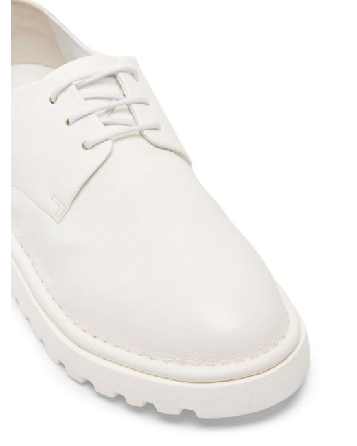 Marsèll Sancrispa Alta Pomice derby shoes - White