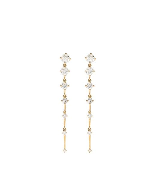 Fernando Jorge White 18Kt Sequence Diamond Drop Earrings