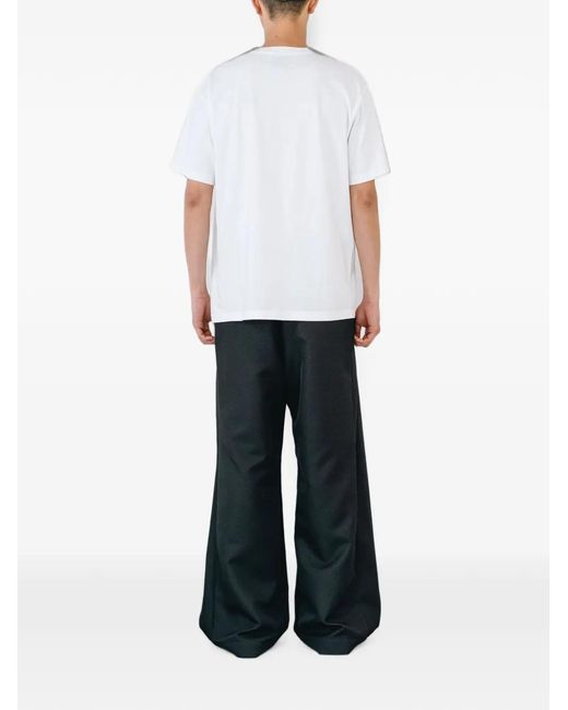 Yoshio Kubo White Graphic-Print T-Shirt for men