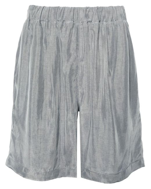 Frankie Shop Leland Shorts mit Faltendetail in Gray für Herren