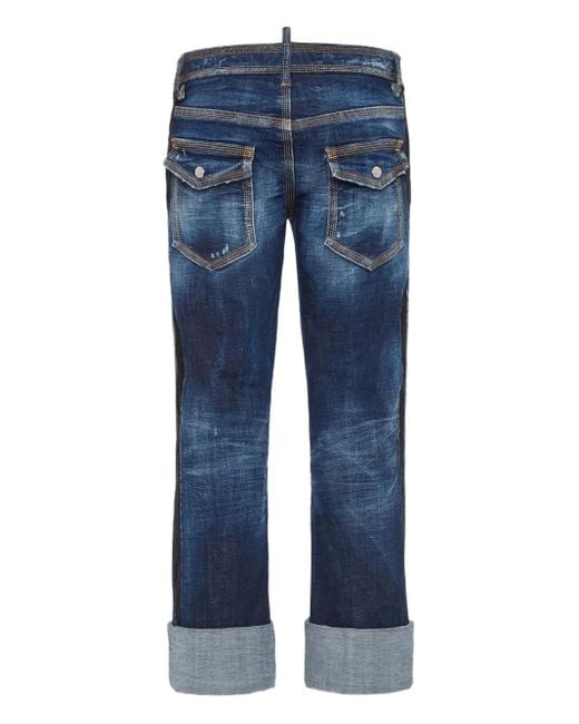 DSquared² Blue Jenna Flared Jeans