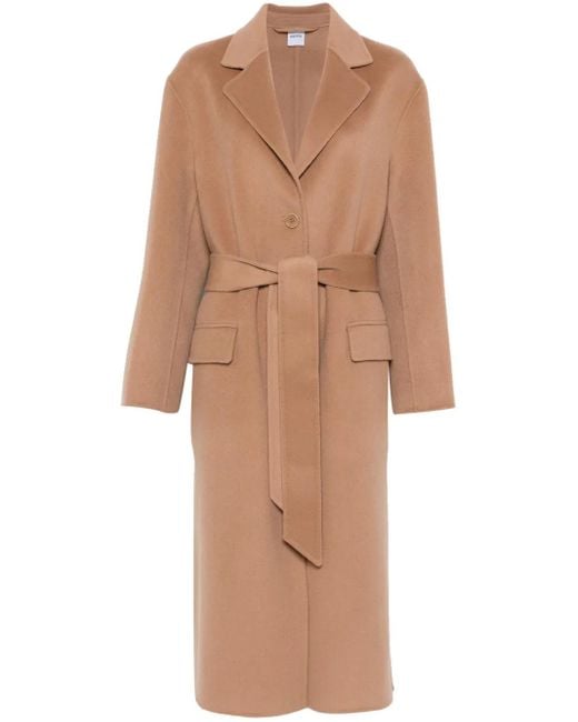 Manteau En Laine Aspesi en coloris Natural