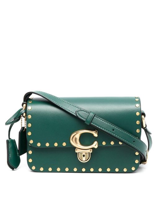 COACH Studio 19 Leather Crossbody Bag in Green Lyst