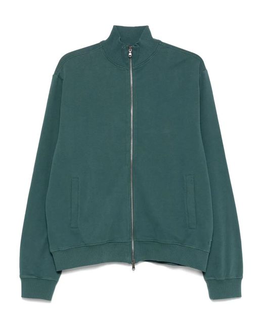 Juvia Green Zip-Up Sweatshirt for men