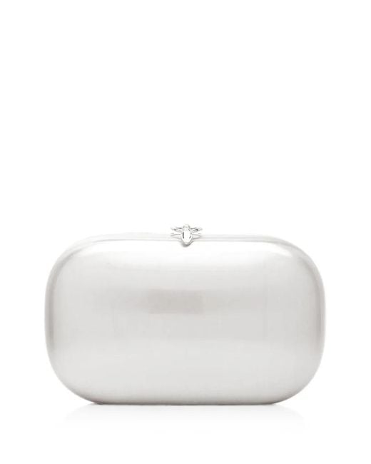 Jeffrey Levinson White Elina Plus Clutch Bag