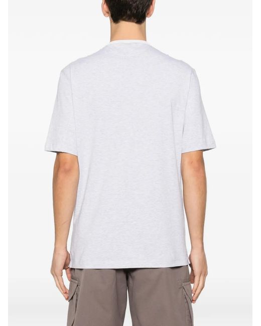 Brunello Cucinelli White T-Shirt for men