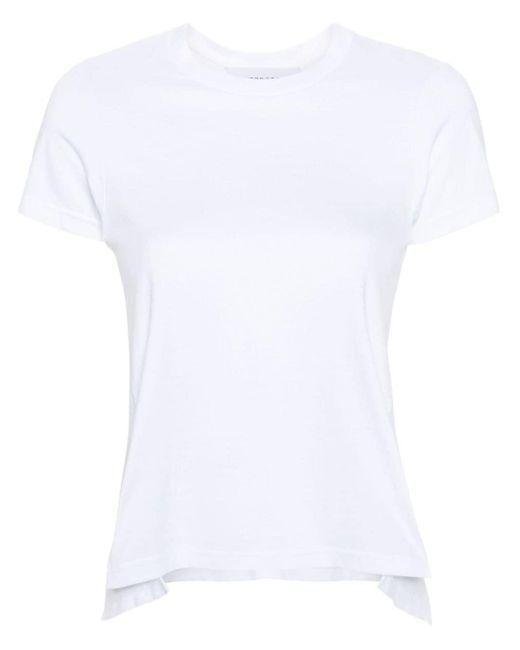 T-shirt Volant à design asymétrique Viktor & Rolf en coloris White