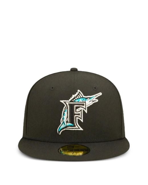 KTZ Green Casquette 59Fifty Mlb Florida Marlins Pop Sweat for men