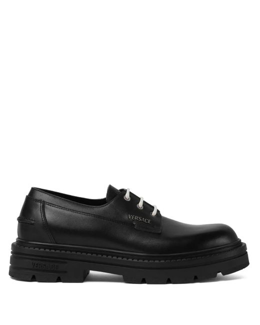 メンズ Versace Adriano ダービーシューズ Black