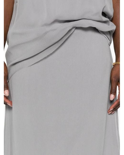 Totême Mini-Rok in het Gray