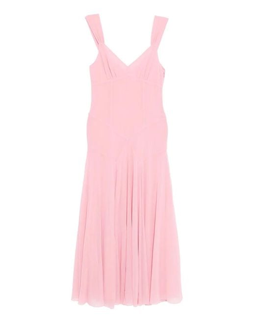 Reformation Pink Narcissa Dress