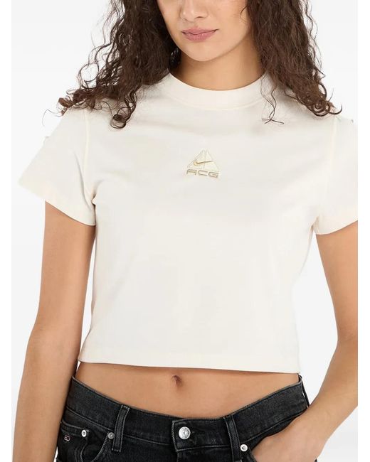 Nike Black Logo-Patch T-Shirt
