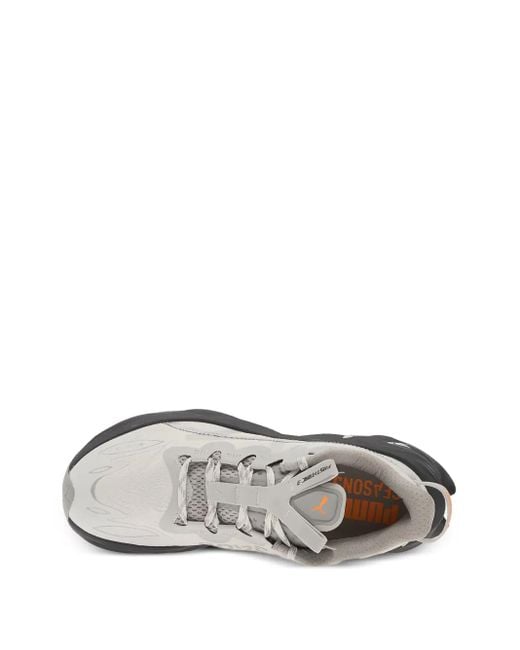 PUMA White Fast-Trac Nitro 3 Gtx Trail Sneakers