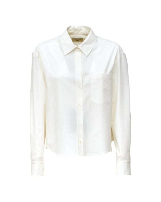 Weekend by Maxmara White Panetto Cotton Shirt