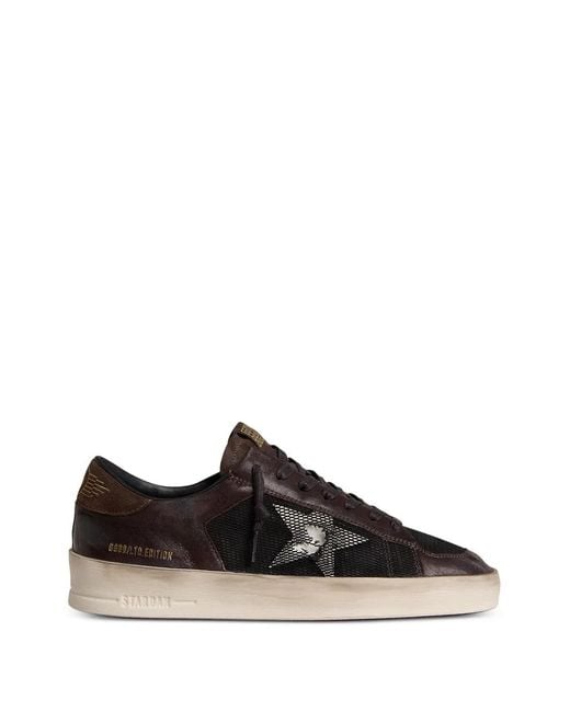 Golden Goose Deluxe Brand Black Stardan Trainers for men