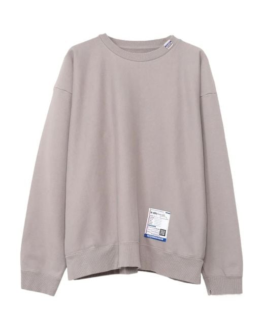 in・stru(men-tal) Gray Crew-Neck Sweatshirt for men