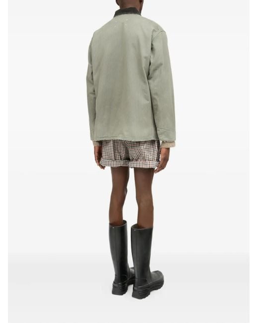 メンズ Maison Margiela コットン ジャケット Green
