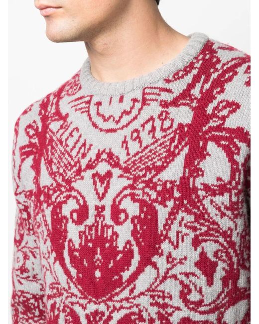 Philipp Plein Red Jumper for men
