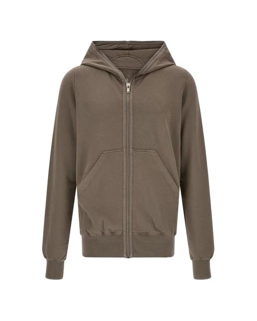Rick Owens Gray Gimp Hoodie for men