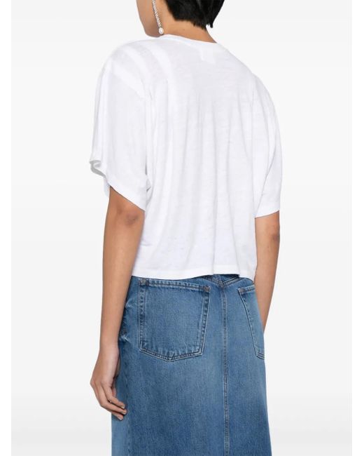 Isabel Marant White Kyanza T-Shirt
