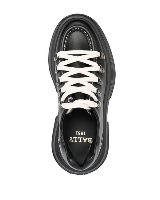 Bally Black Glody Platform Brogues