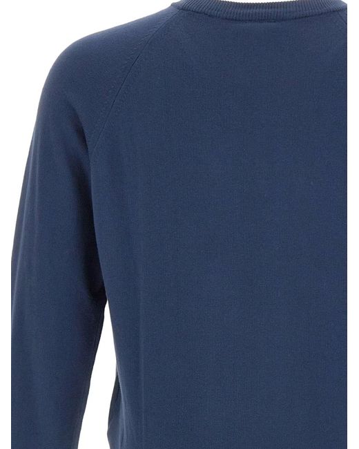 Colmar Blue Raglan-Sleeve Sweater for men