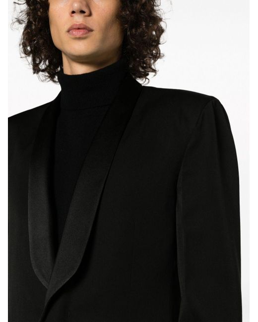 Blazer con solapas de esmoquin Givenchy de hombre de color Black