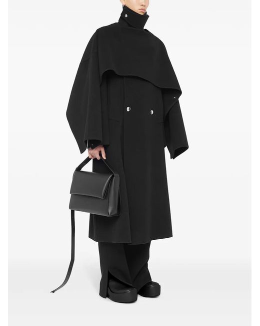 Jil Sander Black Medium Envelope Messenger Bag for men