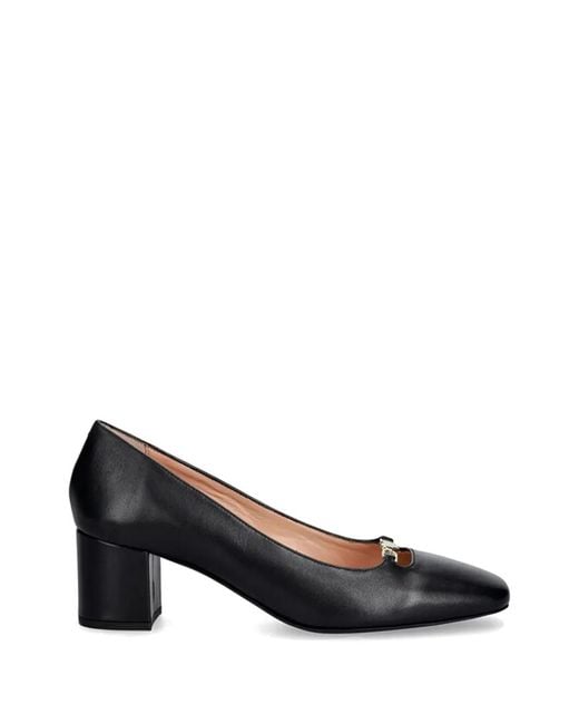 Love Moschino Black Heart-Charm Pumps