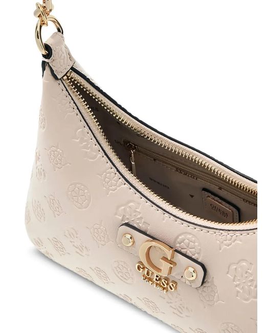 Guess White Dita Shoulder Bag