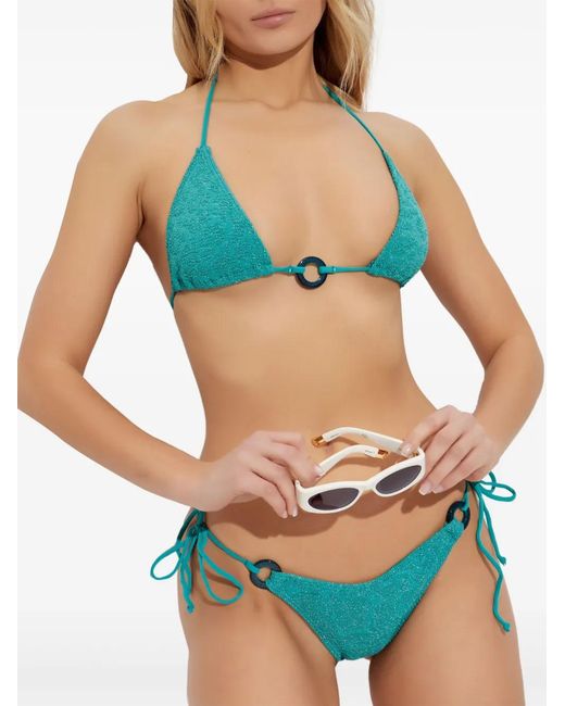 Bondeye Blue Ring Ingrid Bikini Top