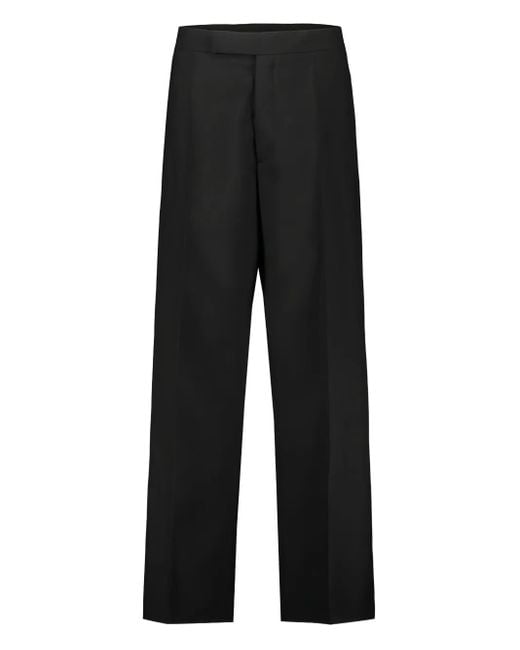 SAPIO Black Twill Trousers