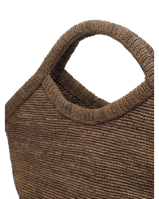 IBELIV Brown Pure Magnetic-Closure Tote Bag