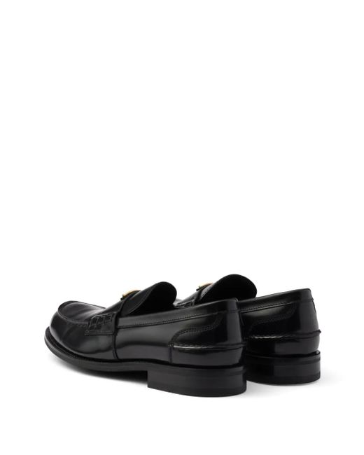 Prada Black Moccasins Shoes for men