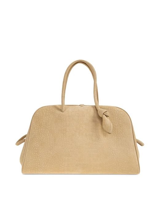 Jacquemus Natural The Large Turismo Bag